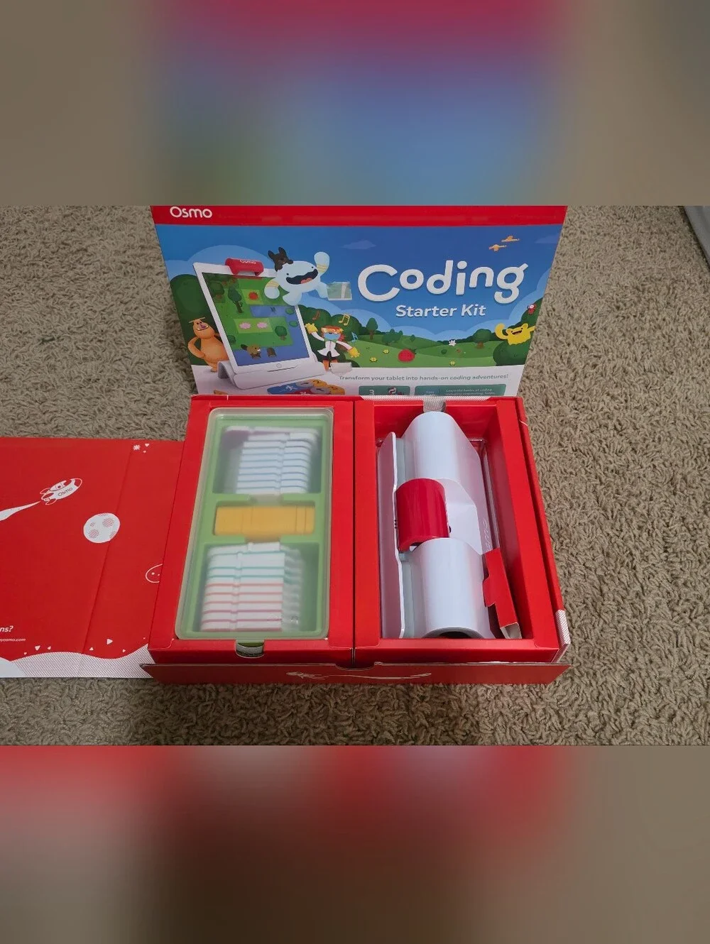 Coding Starter Kit for Kids - Red and White